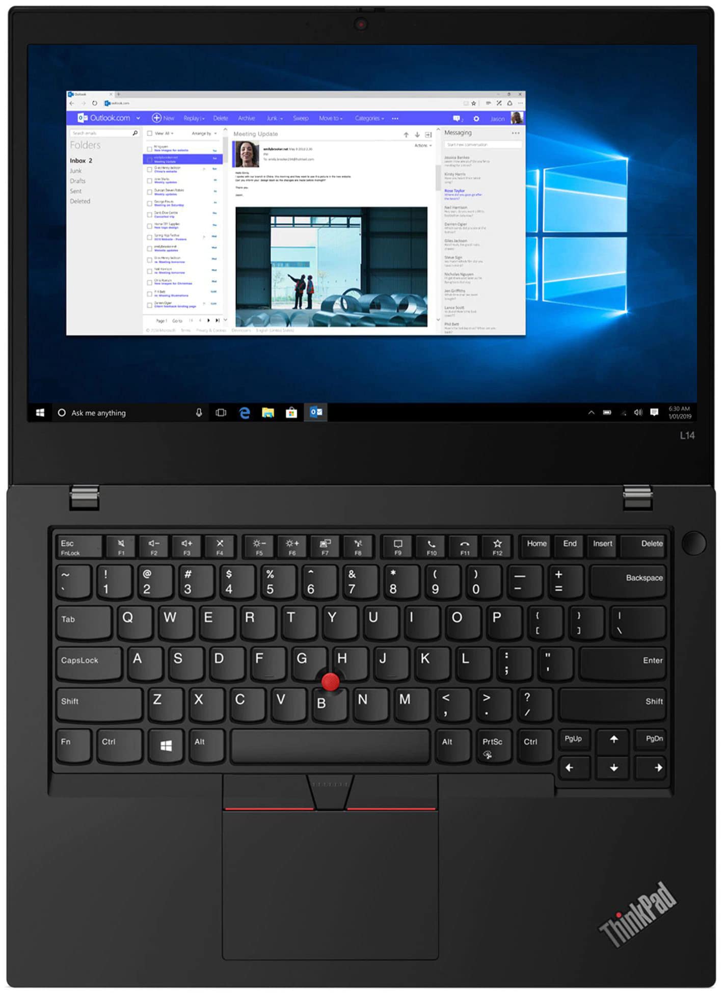Amazon.com: Lenovo ThinkPad L14 Home & Business Laptop (AMD Ryzen